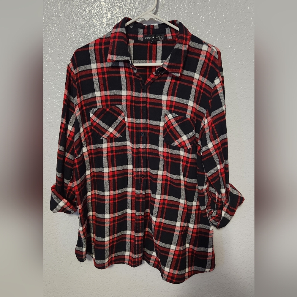 Black and Red flannel